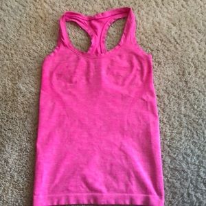 Pink Victoria’s Secret VSX gym top